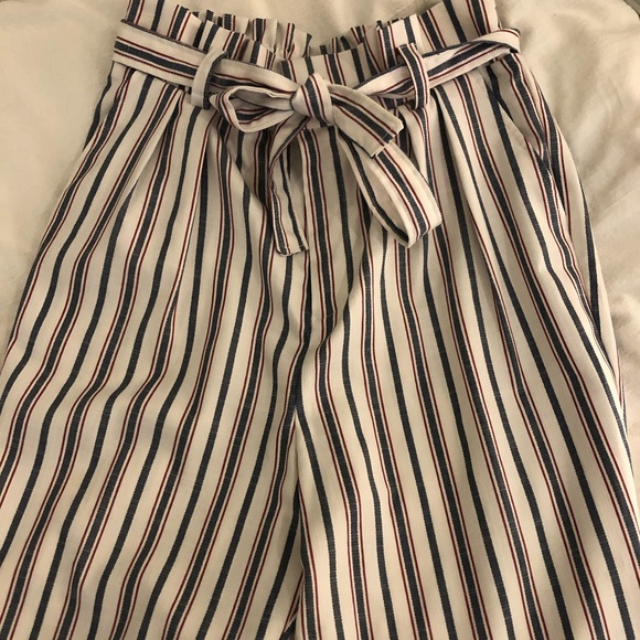 Striped flowy pants - Picture 1 of 3